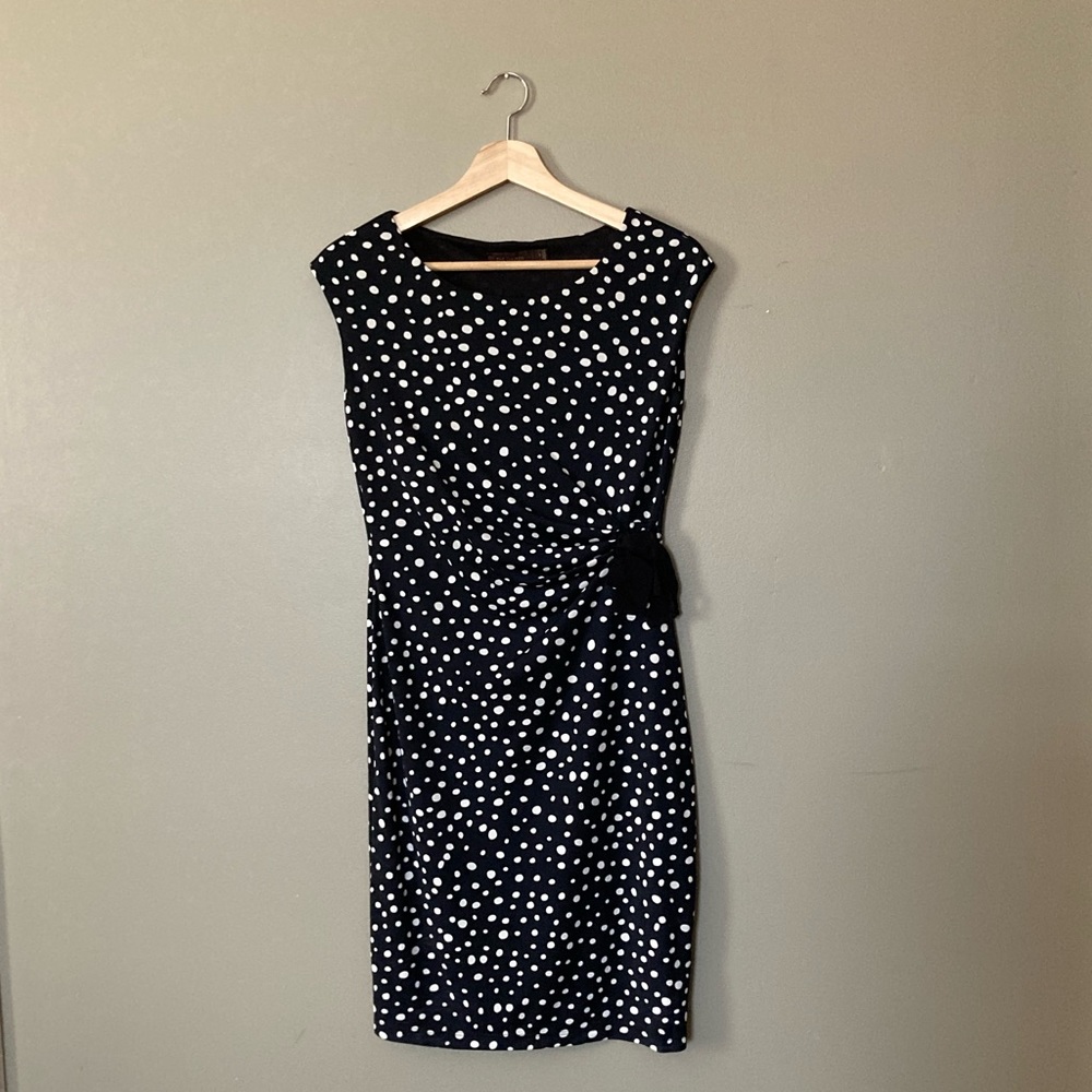 The Limited Wiggle Jersey Dress Polka Dots